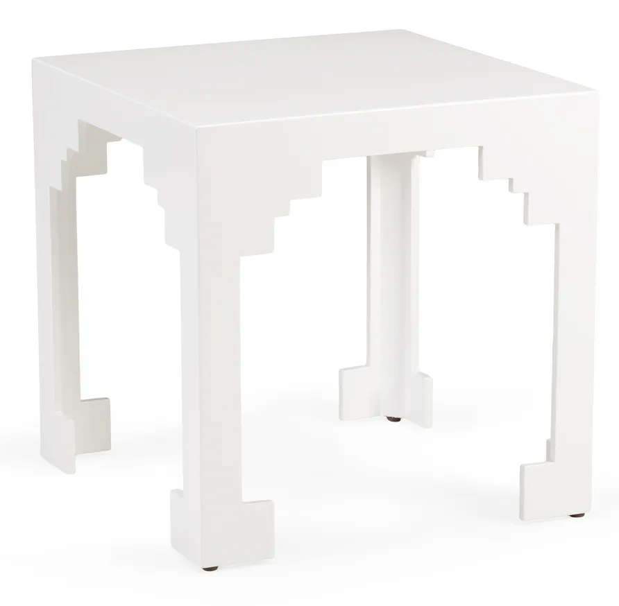 Chelsea House 382342 Cut Corner Table White Large Chelsea House 382342 Cut Corner Table White Large