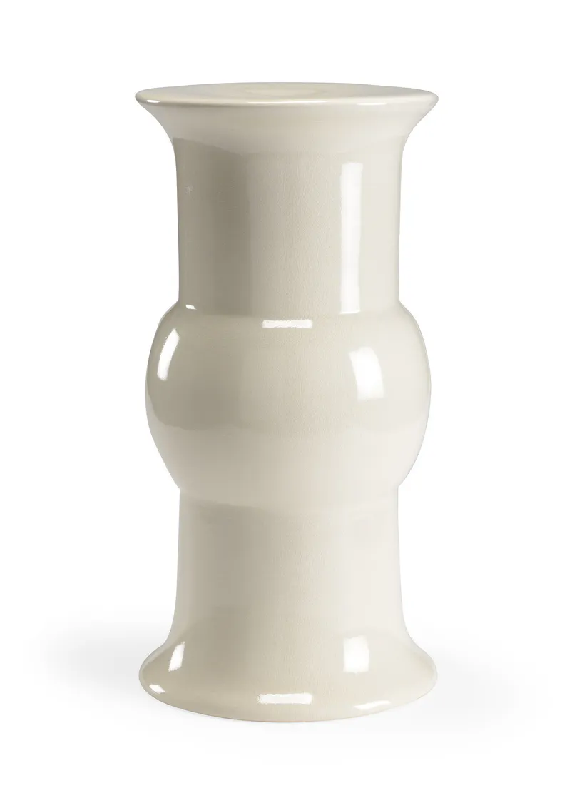 Chelsea House 382877 Garden Stool Cream Chelsea House 382877 Garden Stool Cream