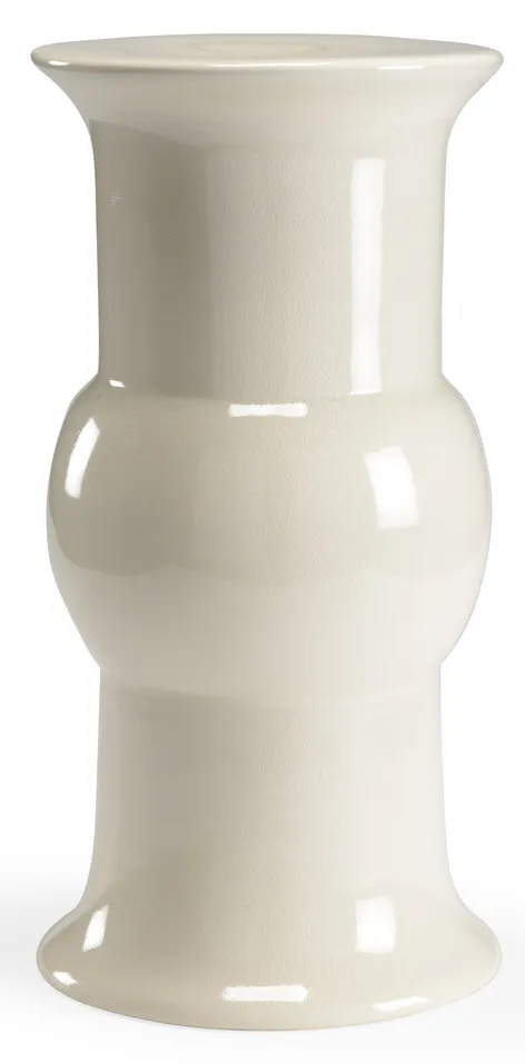 Chelsea House 382877 Garden Stool Cream Chelsea House 382877 Garden Stool Cream