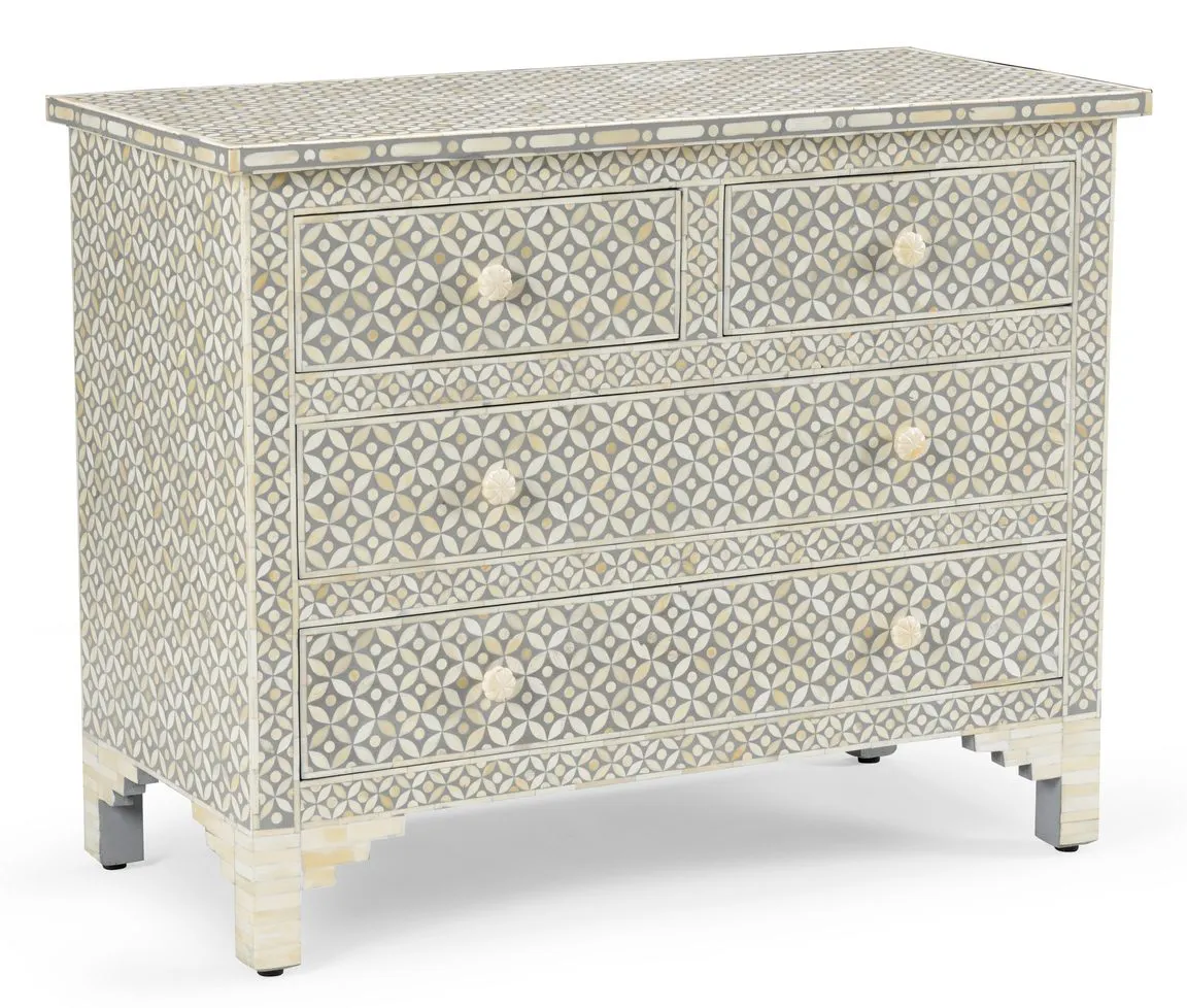 Chelsea House 382999 Milford Chest Gray