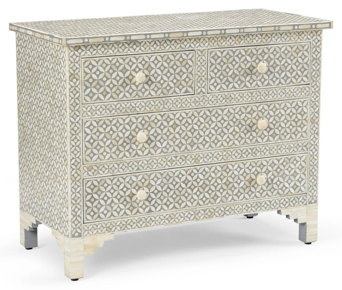 Chelsea House 382999 Milford Chest Gray Chelsea House 382999 Milford Chest Gray
