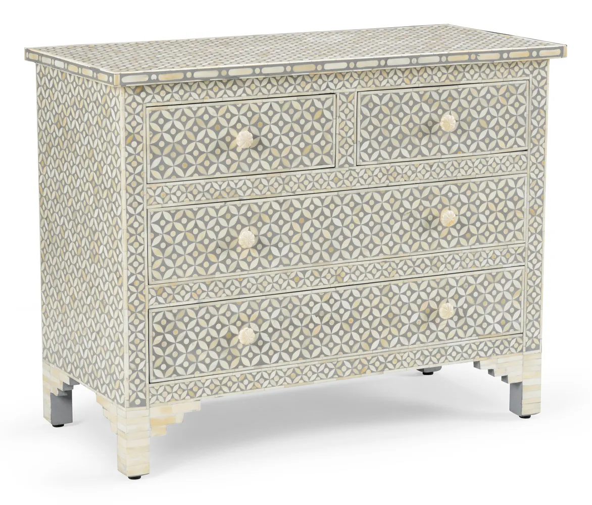 Chelsea House 382999 Milford Chest Gray Chelsea House 382999 Milford Chest Gray
