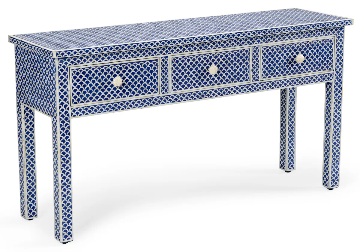 Chelsea House 383001 New London Console Blue Chelsea House 383001 New London Console Blue
