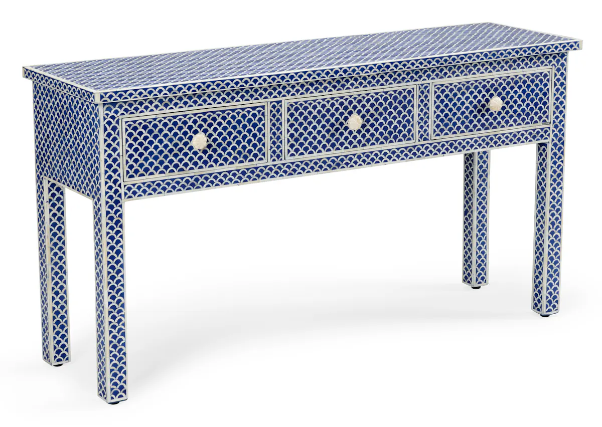 Chelsea House 383001 New London Console Blue Chelsea House 383001 New London Console Blue