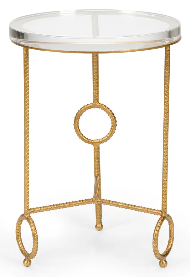 Chelsea House 383178 Yonkers Side Table Acrylic Chelsea House 383178 Yonkers Side Table Acrylic