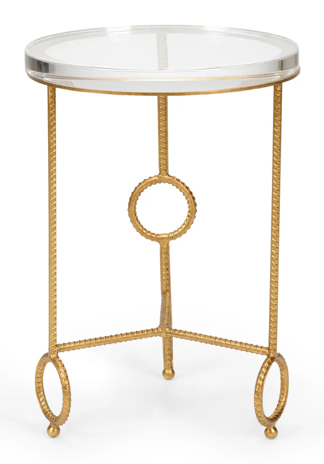 Chelsea House 383178 Yonkers Side Table Acrylic Chelsea House 383178 Yonkers Side Table Acrylic