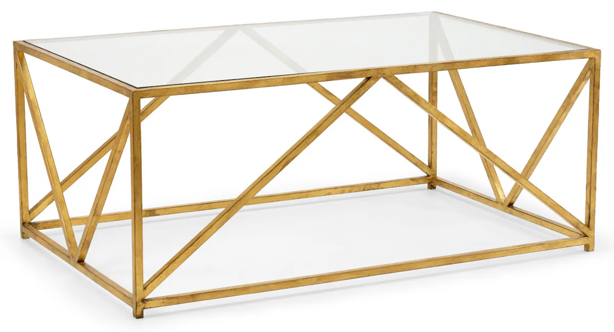 Chelsea House 383237 Glass Top Harlequin Coffee Table Chelsea House 383237 Glass Top Harlequin Coffee Table