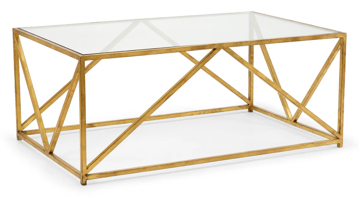 Chelsea House 383237 Glass Top Harlequin Coffee Table Chelsea House 383237 Glass Top Harlequin Coffee Table