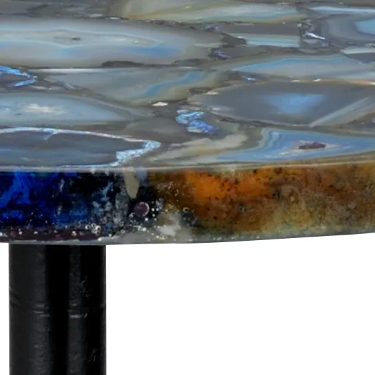 Chelsea House 383360 Blue Agate Side Table Chelsea House 383360 Blue Agate Side Table