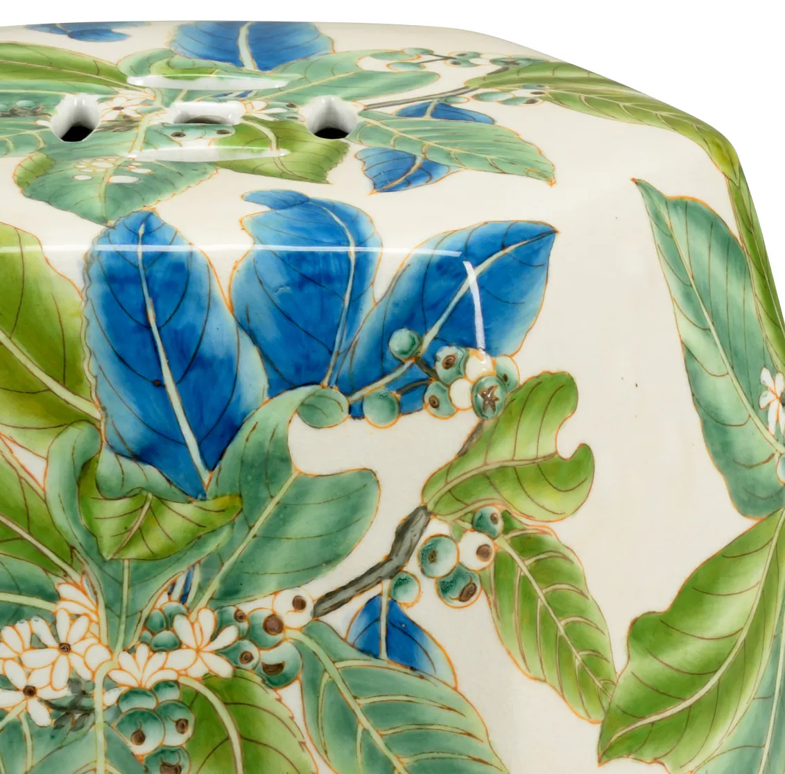 Chelsea House 383369 Floral Garden Seat Chelsea House 383369 Floral Garden Seat