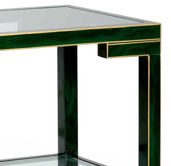 Chelsea House 383658 Decker Console Malachite Chelsea House 383658 Decker Console Malachite