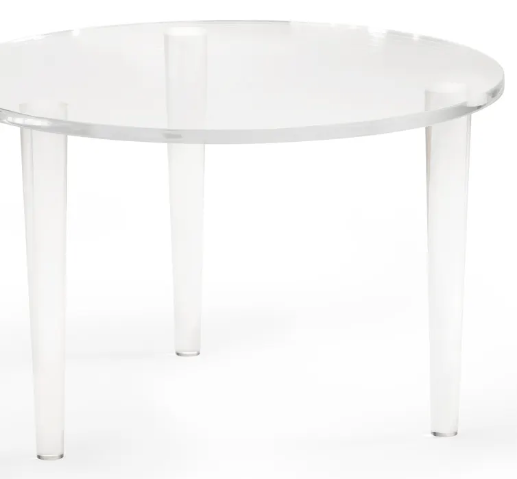 Chelsea House 383663 Round Acrylic Coffee Table Chelsea House 383663 Round Acrylic Coffee Table