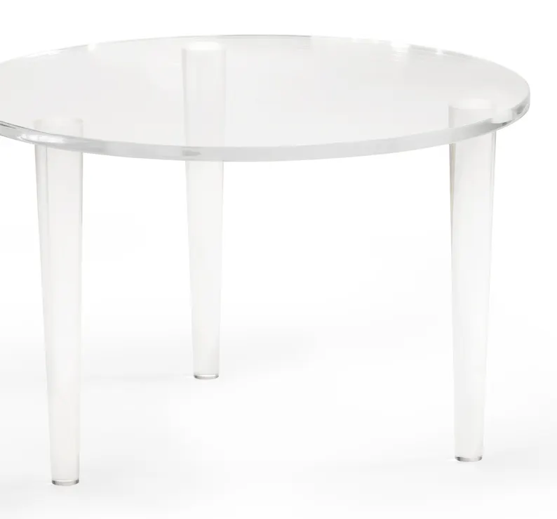 Chelsea House 383663 Round Acrylic Coffee Table Chelsea House 383663 Round Acrylic Coffee Table