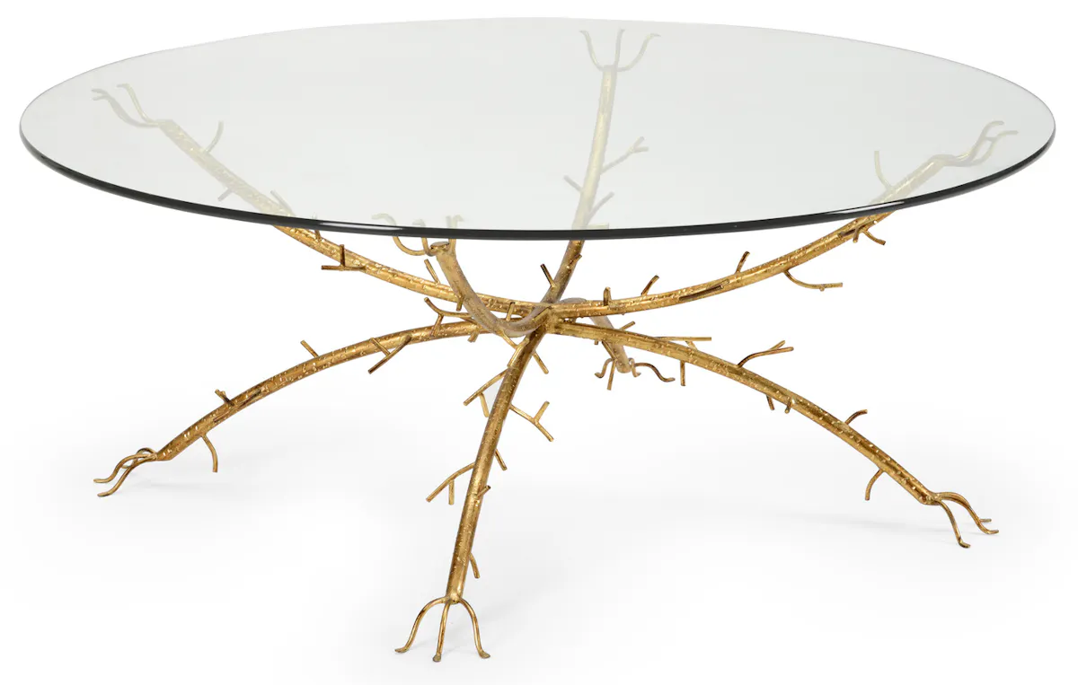 Chelsea House 383670 Gold Coral Coffee Table Chelsea House 383670 Gold Coral Coffee Table