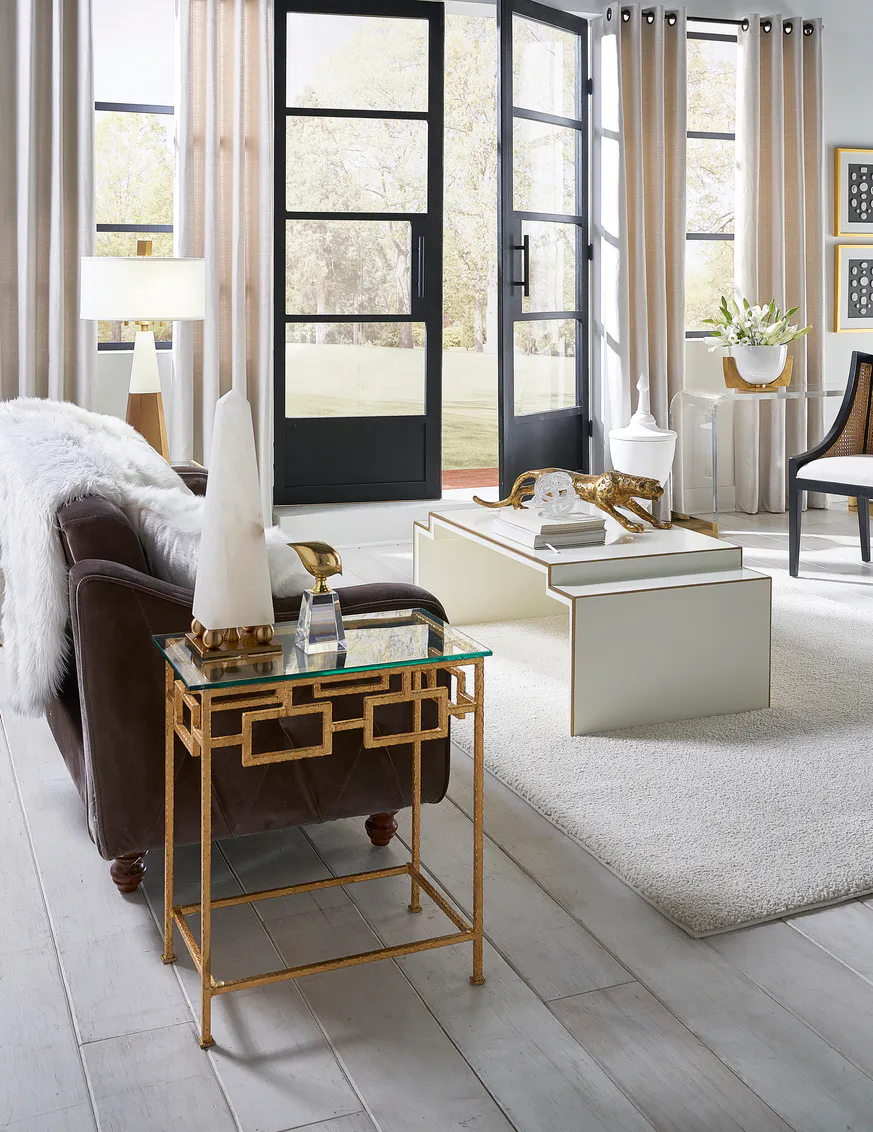 Chelsea House 383820 Chatsworth Table Cream Chelsea House 383820 Chatsworth Table Cream