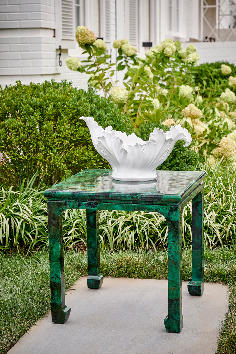 Chelsea House 383943 Malachite Side Table Chelsea House 383943 Malachite Side Table