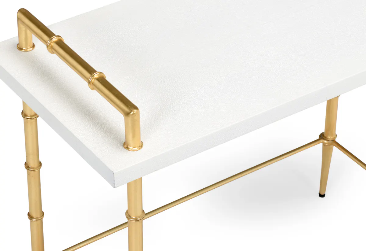 Chelsea House 383967 Harris Drink Table White Chelsea House 383967 Harris Drink Table White