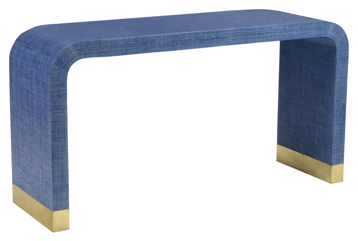 Chelsea House 384206 Waterfall Console Blue Chelsea House 384206 Waterfall Console Blue