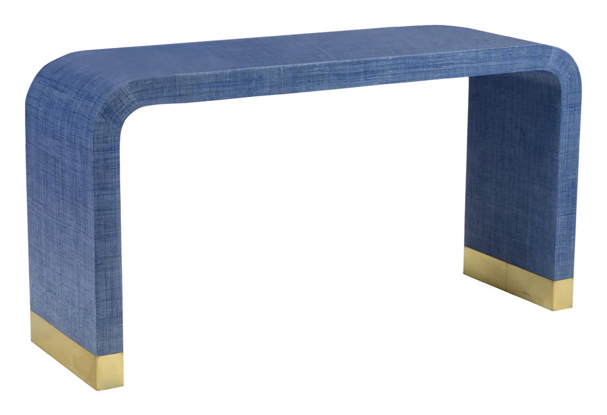 Chelsea House 384206 Waterfall Console Blue Chelsea House 384206 Waterfall Console Blue