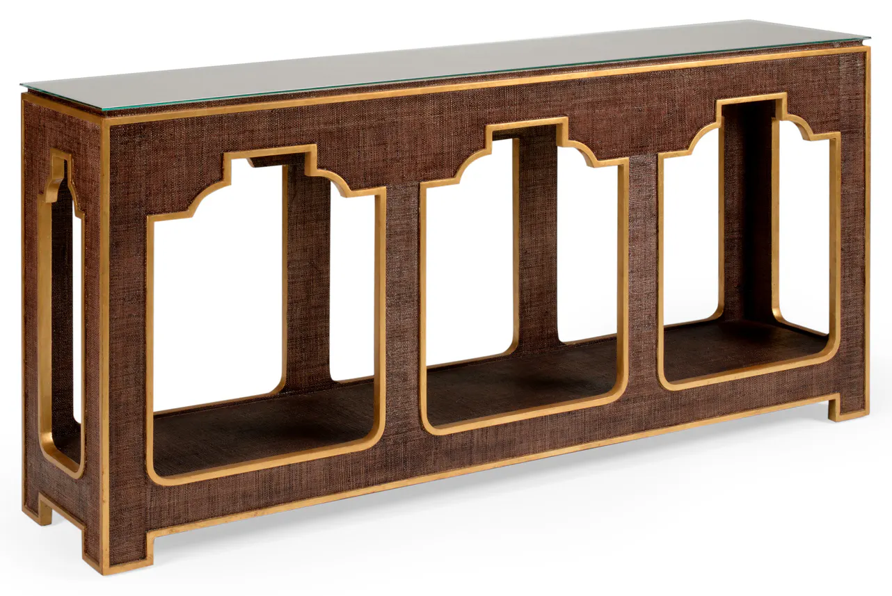 Chelsea House 384209 Yangon Console Brown Chelsea House 384209 Yangon Console Brown