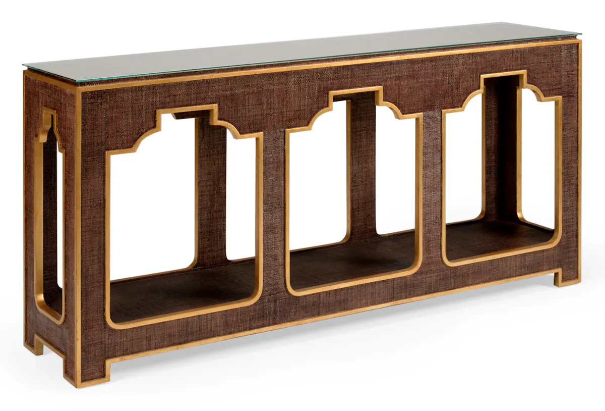 Chelsea House 384209 Yangon Console Brown Chelsea House 384209 Yangon Console Brown