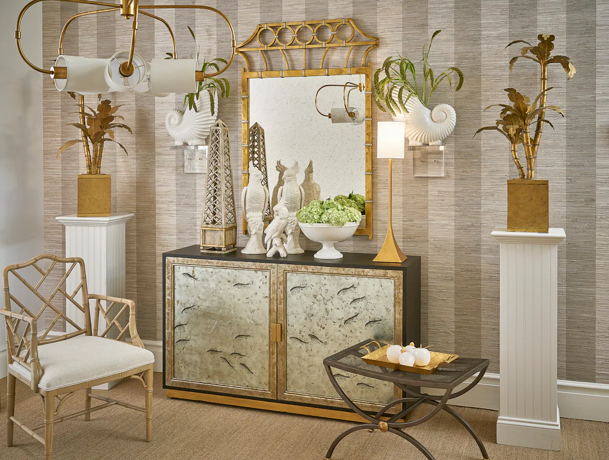 Chelsea House 384302 Chinoiserie Cabinet Fish Chelsea House 384302 Chinoiserie Cabinet Fish