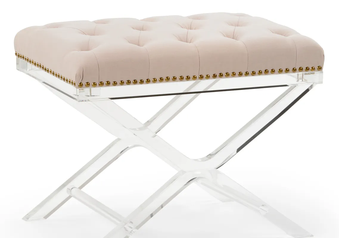Chelsea House 384406 Soho Tufted Bench Chelsea House 384406 Soho Tufted Bench