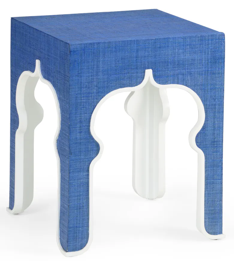 Chelsea House 384418 Moroccan Side Table Blue Chelsea House 384418 Moroccan Side Table Blue