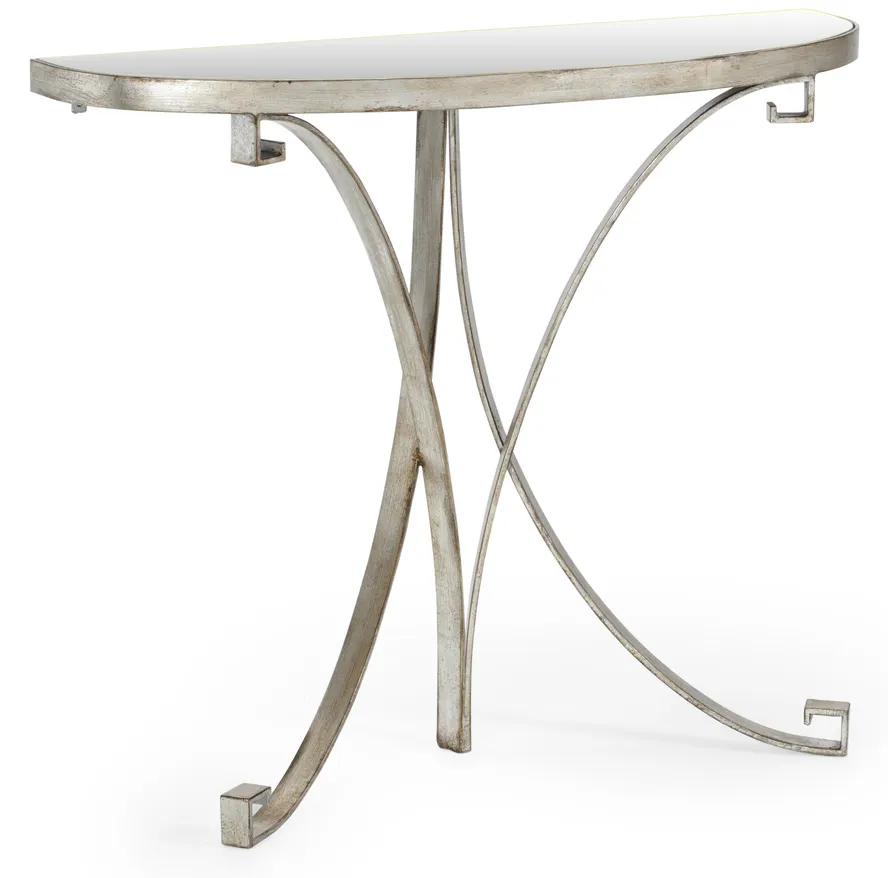 Chelsea House 384563 Cain Console Silver Chelsea House 384563 Cain Console Silver