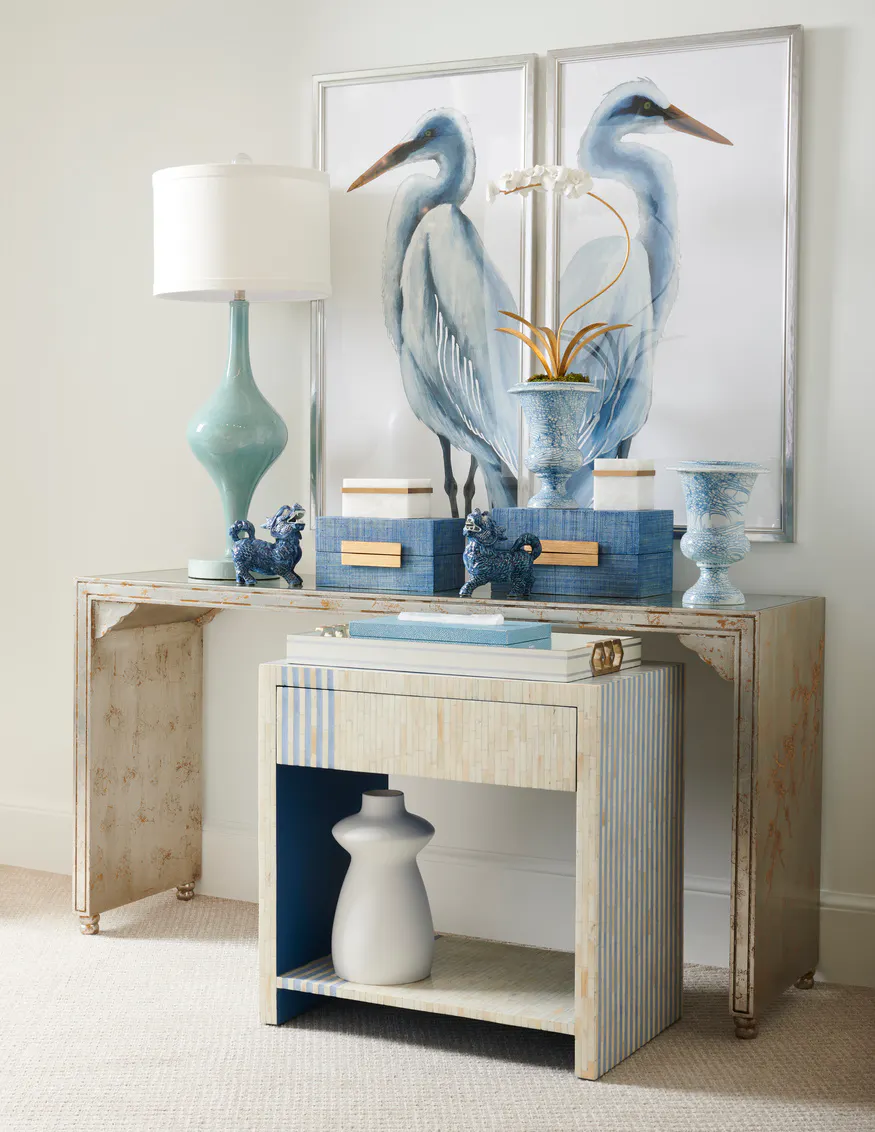 Chelsea House 384662 Cherry Blossom Console Chelsea House 384662 Cherry Blossom Console