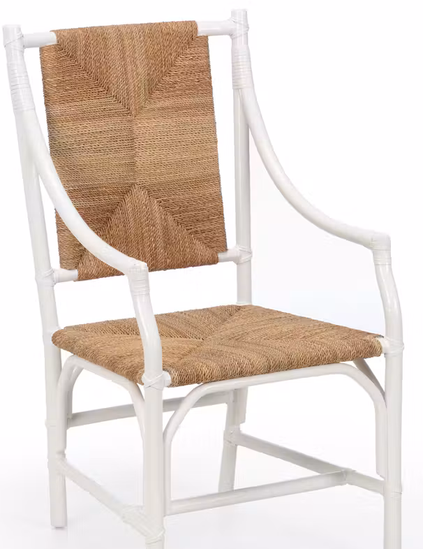 Chelsea House 384717 Mecklenburg Chair White Chelsea House 384717 Mecklenburg Chair White