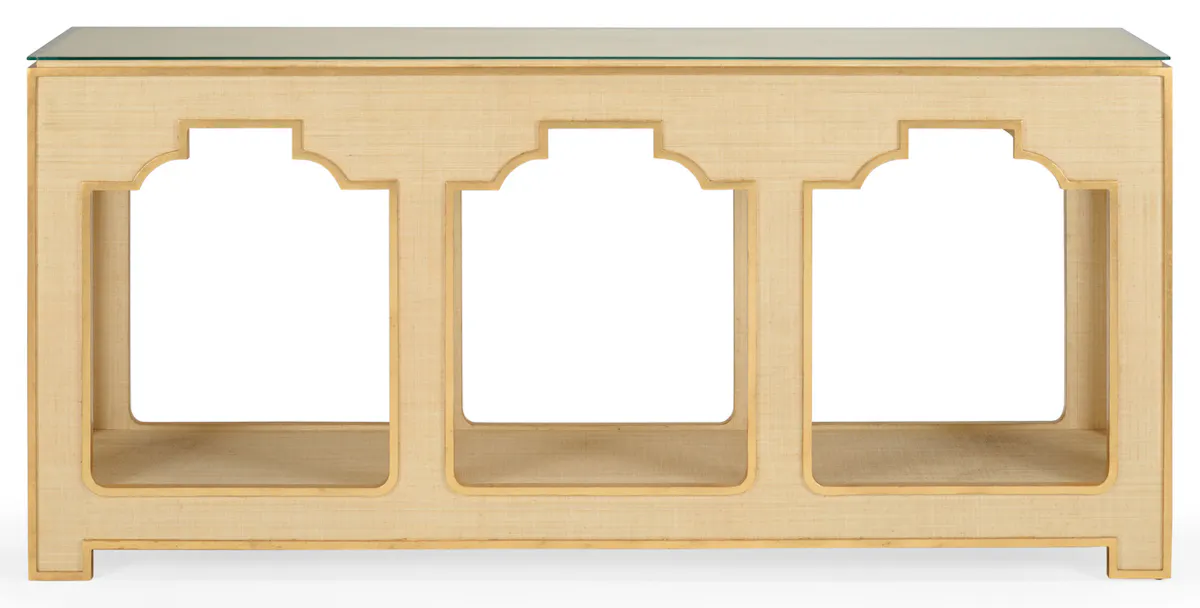 Chelsea House 384729 Yangon Console - Cream Chelsea House 384729 Yangon Console - Cream