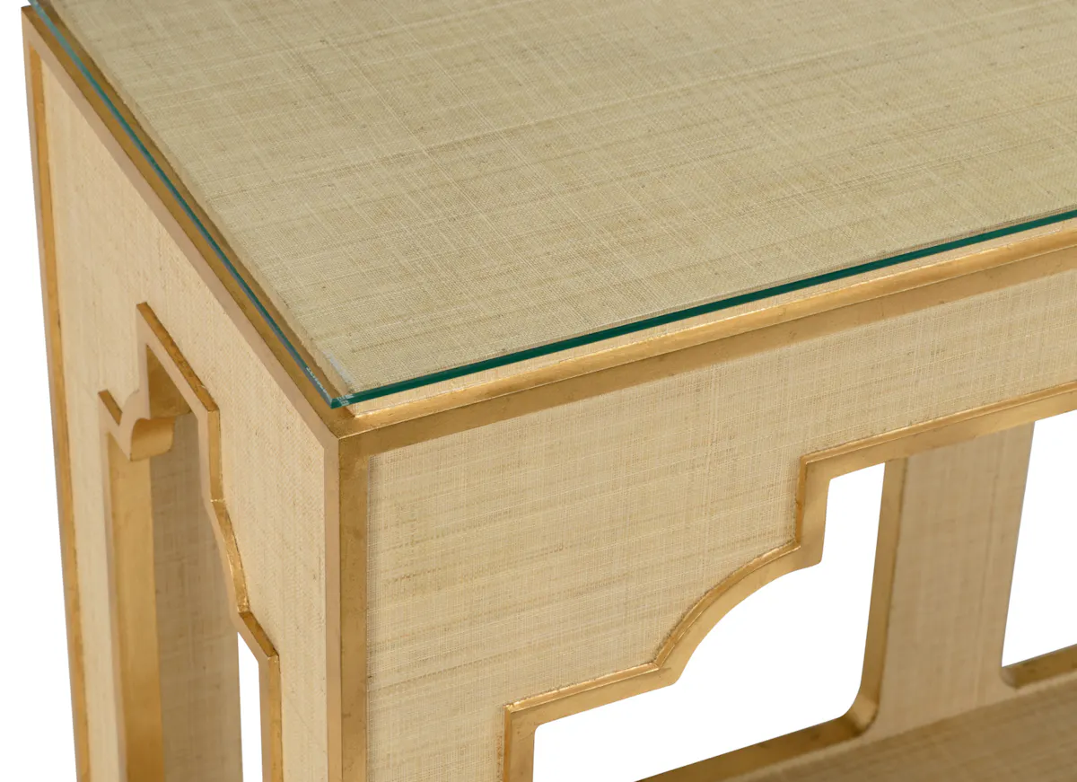 Chelsea House 384729 Yangon Console - Cream Chelsea House 384729 Yangon Console - Cream