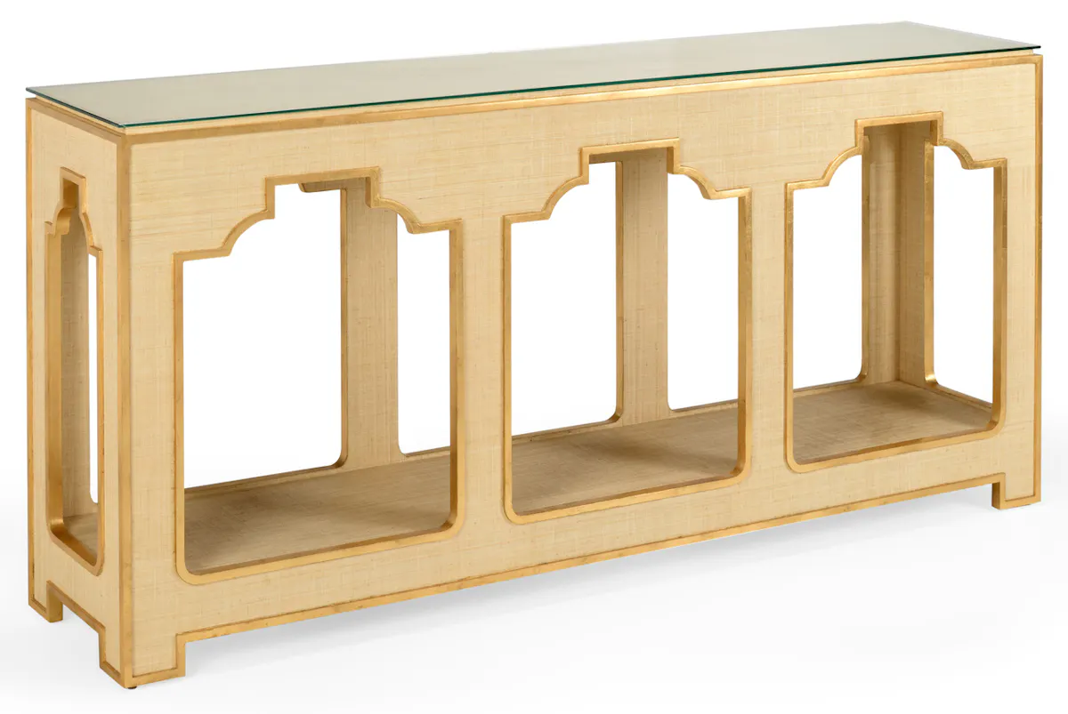 Chelsea House 384729 Yangon Console - Cream Chelsea House 384729 Yangon Console - Cream