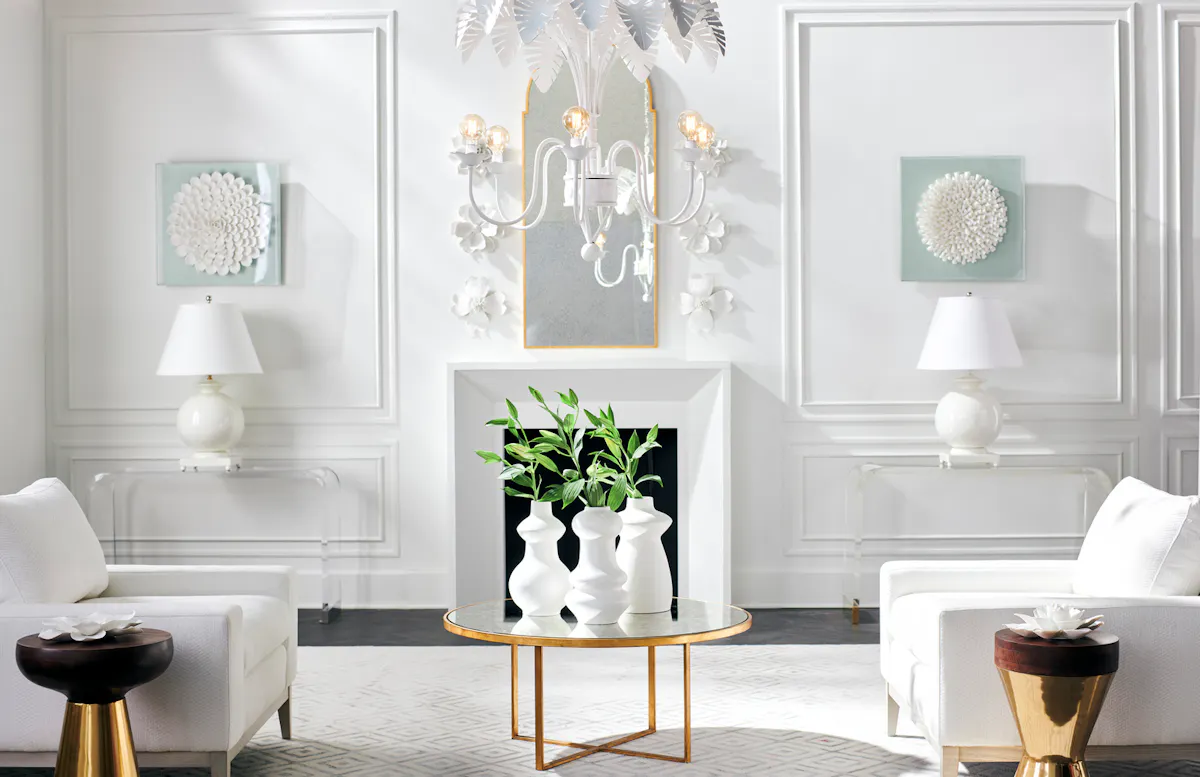 Chelsea House 384789 Waterfall Console Nickel Chelsea House 384789 Waterfall Console Nickel