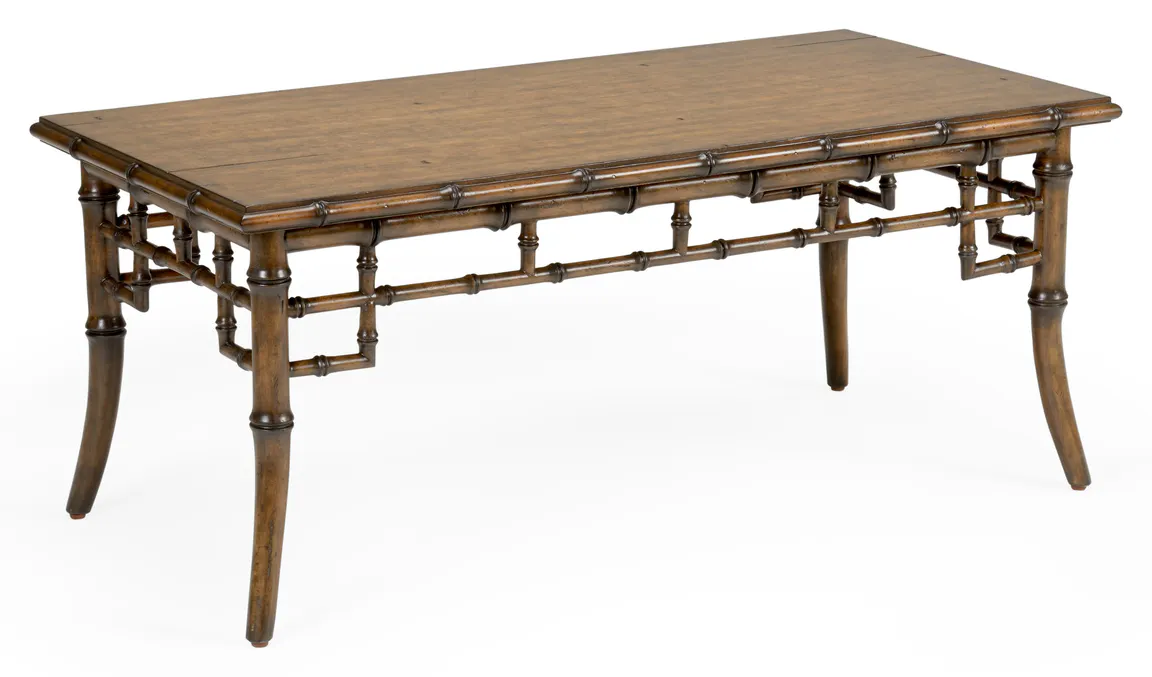 Chelsea House 384796 Sheraton Bamboo Coffee Table Chelsea House 384796 Sheraton Bamboo Coffee Table