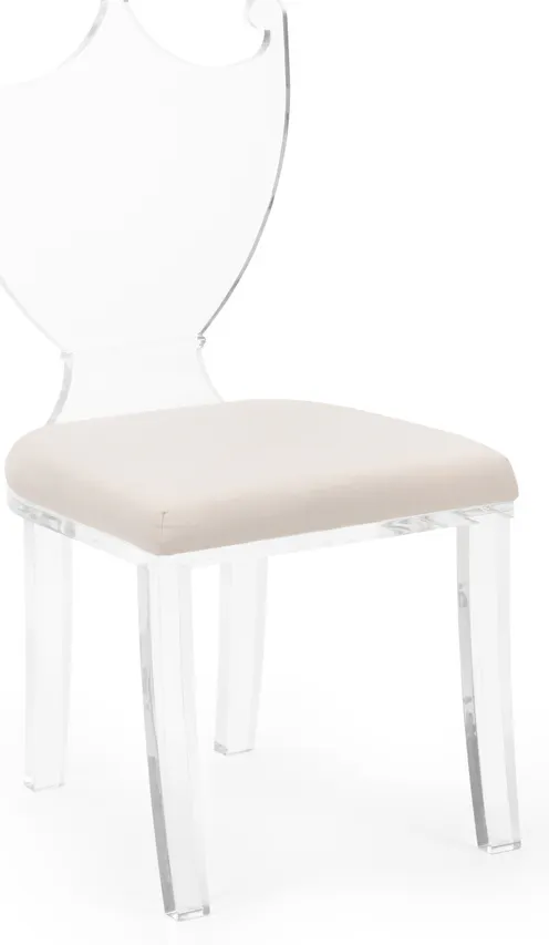 Chelsea House 384808 Regency Hall Chair Clear Chelsea House 384808 Regency Hall Chair Clear