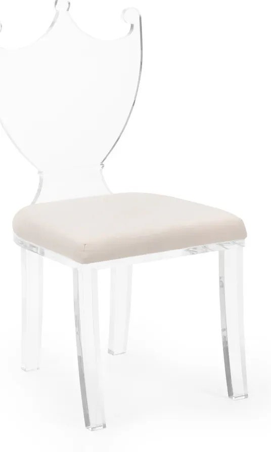 Chelsea House 384808 Regency Hall Chair Clear Chelsea House 384808 Regency Hall Chair Clear