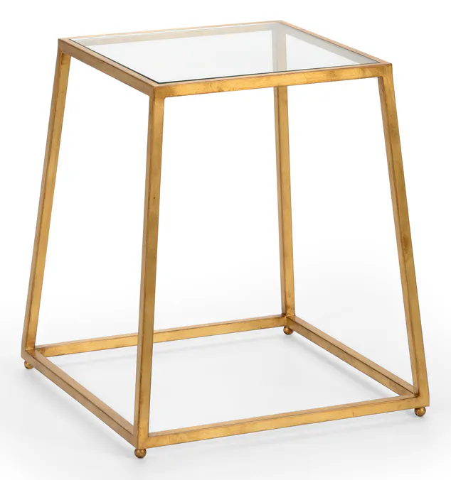 Chelsea House 384952 Bauhaus Table Gold Chelsea House 384952 Bauhaus Table Gold