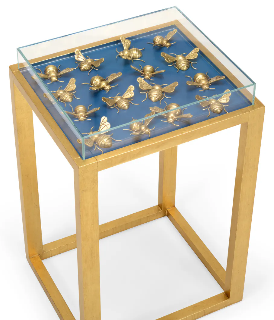 Chelsea House 384962 Flutter Side Table Blue Chelsea House 384962 Flutter Side Table Blue
