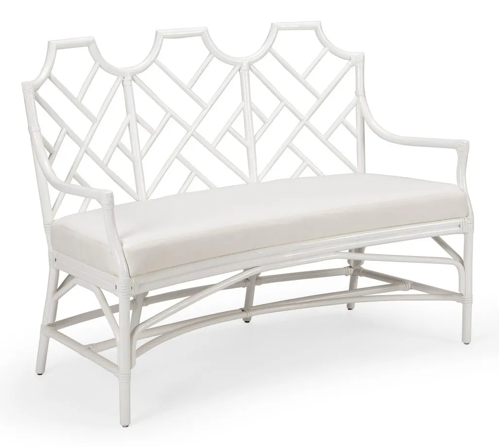 Chelsea House 384978 Godwin Bench White