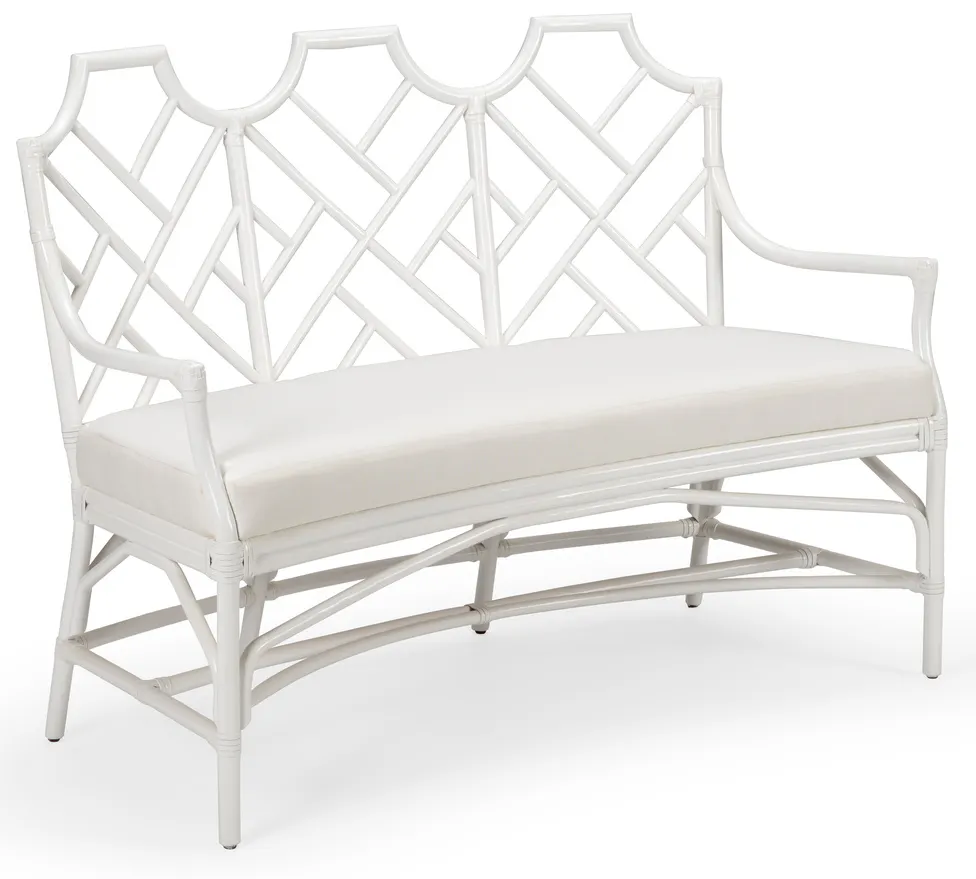 Chelsea House 384978 Godwin Bench White Chelsea House 384978 Godwin Bench White