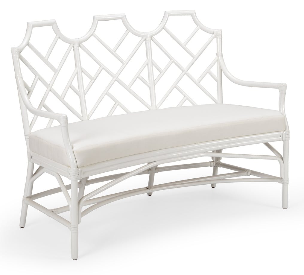 Chelsea House 384978 Godwin Bench White Chelsea House 384978 Godwin Bench White