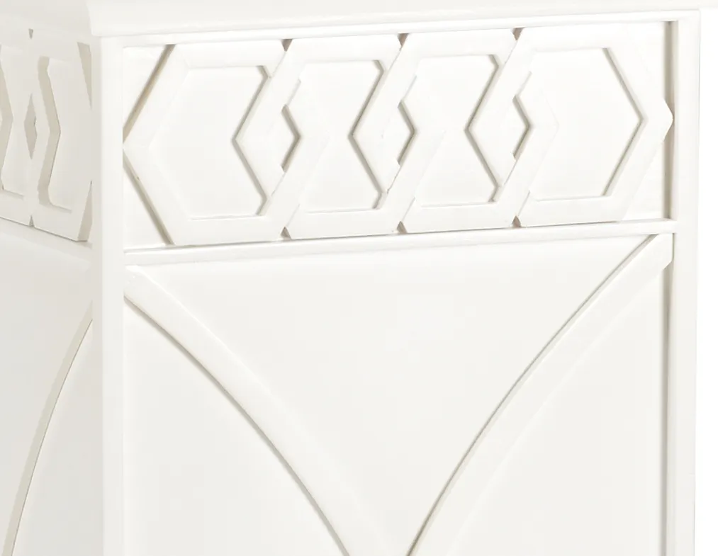 Chelsea House 385012 Scottkins Pedestal White Chelsea House 385012 Scottkins Pedestal White