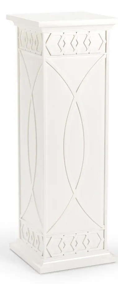 Chelsea House 385012 Scottkins Pedestal White
