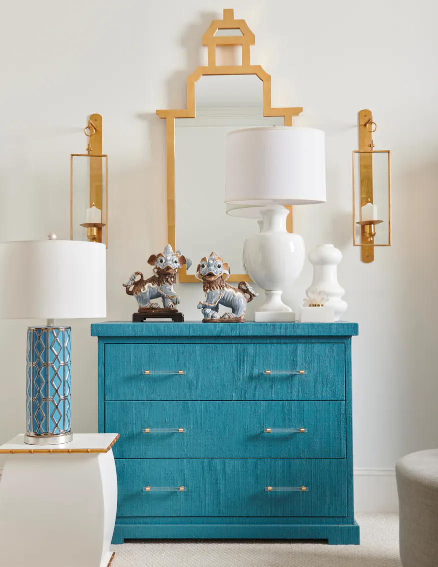 Chelsea House 385014 Clifton Side Chest Blue Chelsea House 385014 Clifton Side Chest Blue
