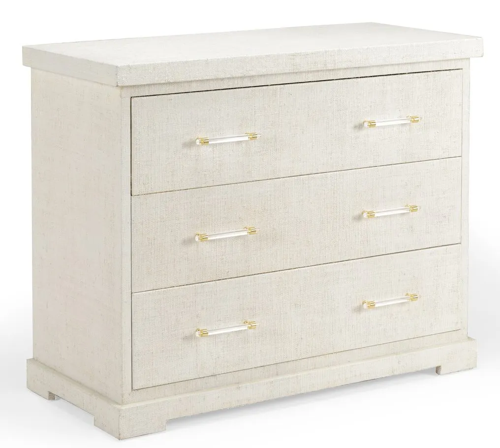 Chelsea House 385015 Clifton Side Chest – White