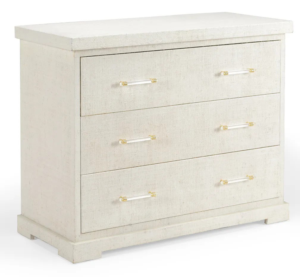 Chelsea House 385015 Clifton Side Chest - White Chelsea House 385015 Clifton Side Chest - White