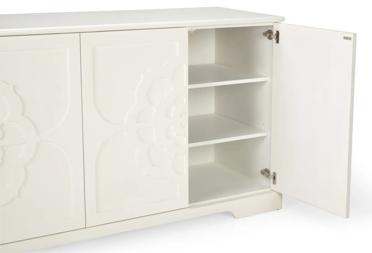 Chelsea House 385019 Dickinson Buffet White Chelsea House 385019 Dickinson Buffet White