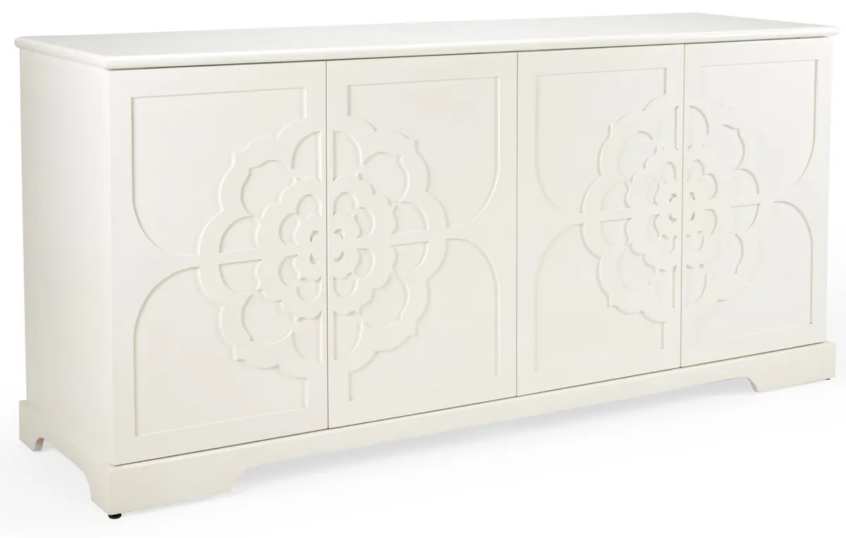 Chelsea House 385019 Dickinson Buffet White Chelsea House 385019 Dickinson Buffet White